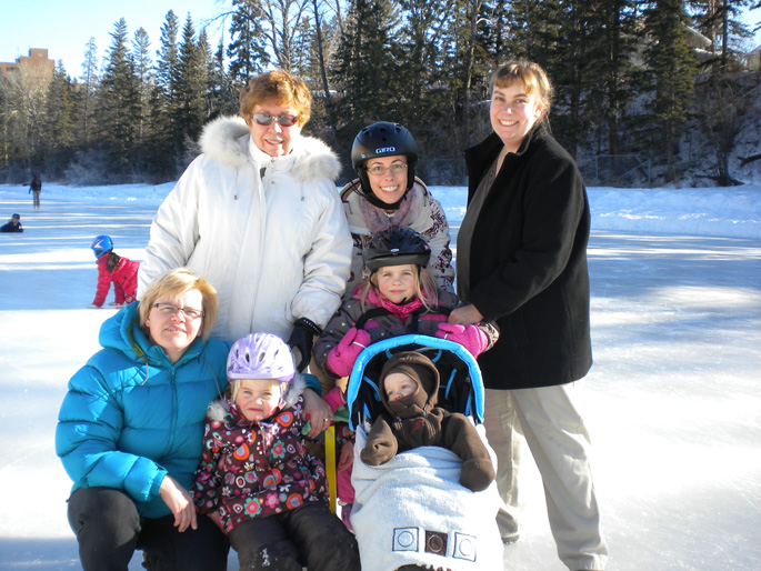 Skating at Bowness Park (8)